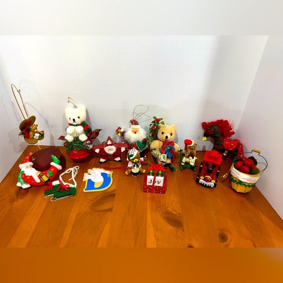 Other - Vintage 1980s Christmas Ornament Collection